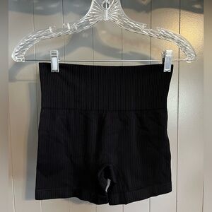 Athletic black shorts